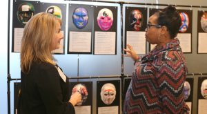 Including YOU in Continuing Education: Community events offer information and resources to the general public. A recent concussion event featured an exhibit of masks created by brain injury survivors.