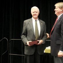 Lawrence Cutchin receives Glenn Wilson Award