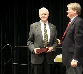 Lawrence Cutchin receives Glenn Wilson Award