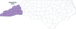 MAHEC county map