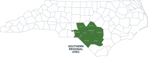 southern regional ahec counties