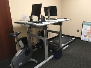 northwest ahec treadmill desk