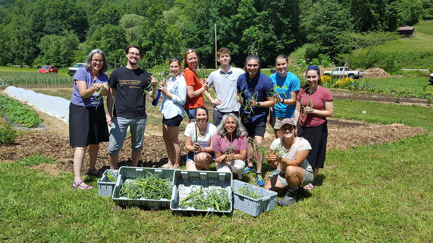 Yancey community garden