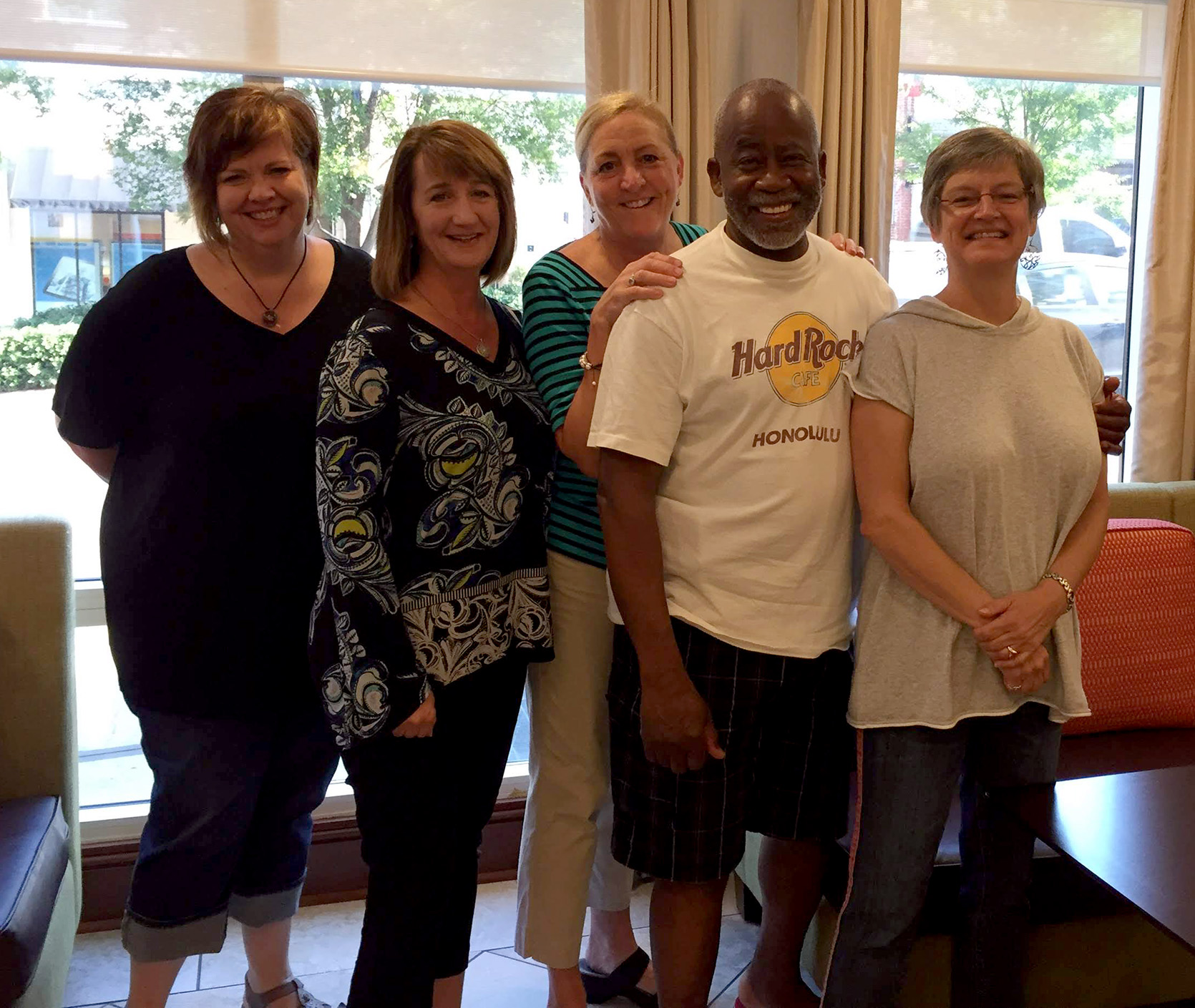 area l ahec leaders visit children's trust of sc