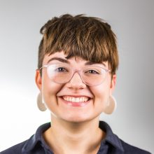 A headshot of Caroline Orth, the Communications and Marketing Manager for the NC AHEC Program Office.