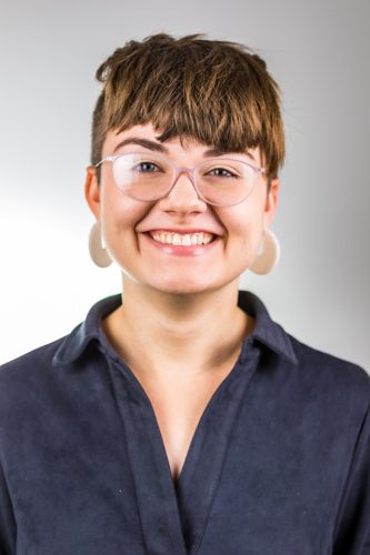 A headshot of Caroline Orth, the Communications and Marketing Manager for the NC AHEC Program Office.